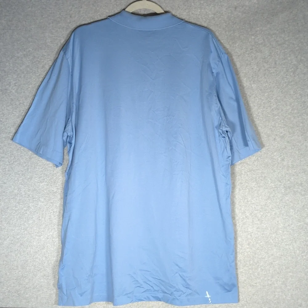 Polo Golf Ralph Lauren Shirt Mens L‎ Blue Pony Casual Short Sleeve  *Read